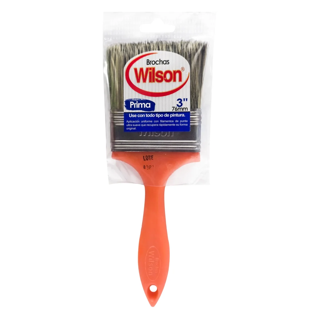 Brocha Prima de 3 pulgada vista desde el frente