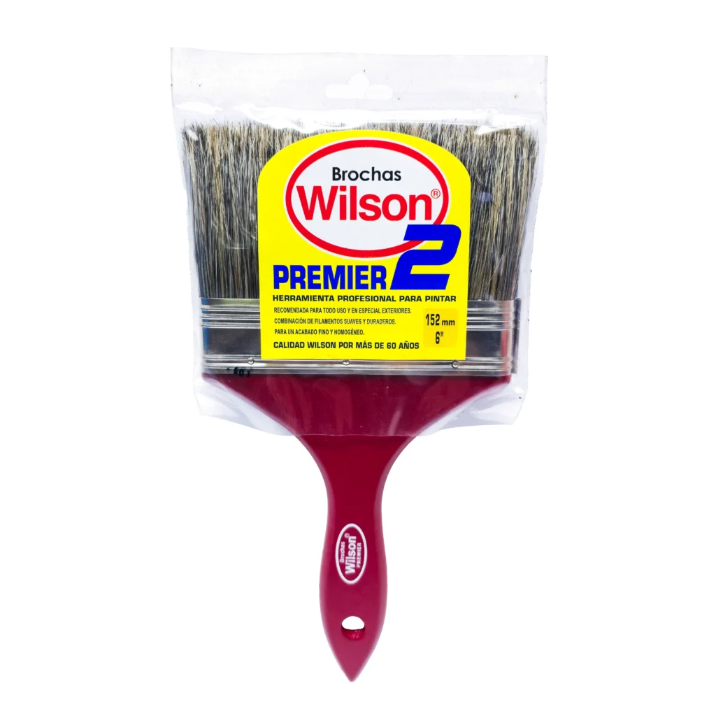 brocha Wilson premier 5 pulgadas vista de frente